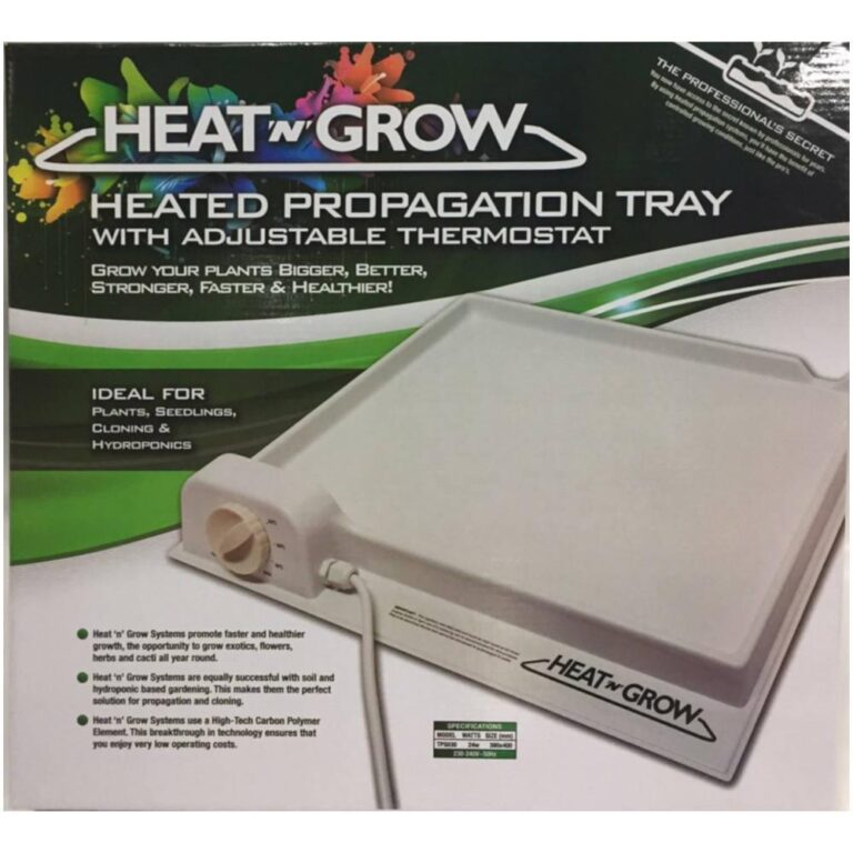 Heat and Grow Heat Mat with Thermostat 24W TPS30 Nutriflo