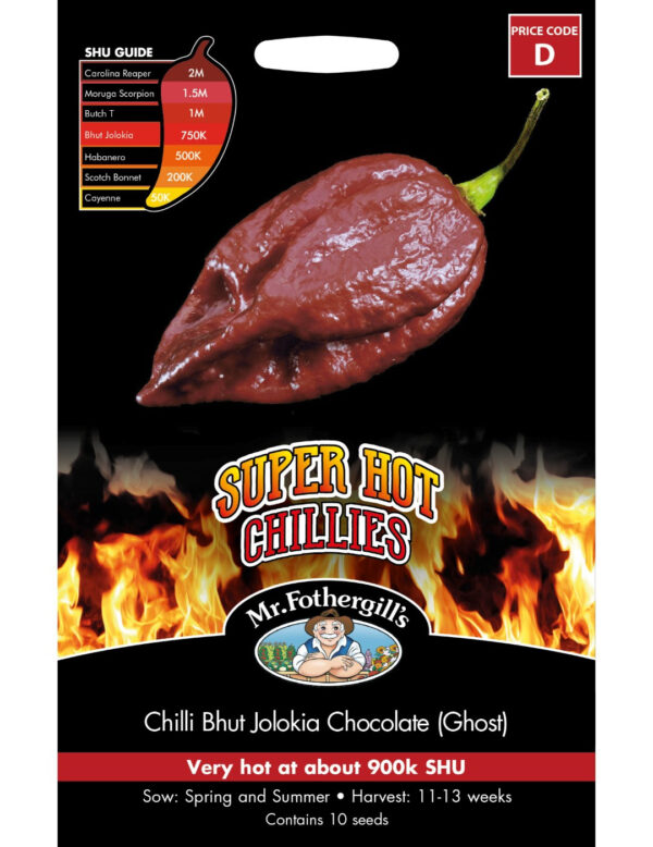 Chilli Bhut Jolokia Chocolate (Ghost Chilli)