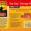 Zip-Zag bag large