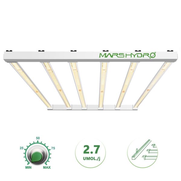 NEW Mars Hydro FC-E4800 480W LED Grow Light For Indoor Plants Full Spectrum