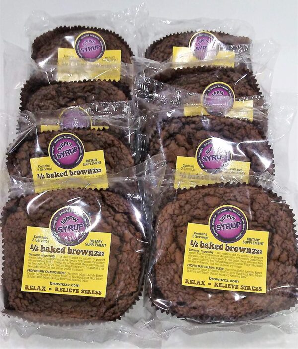 Brownzzz 1/2 Baked Brownies