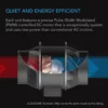 AC-Infinity Cloudline Pro T4, Quiet Inline Fan System + Temp/ Humidity VPD Controller 69 Pro, 4 "-100 MM - Image 4