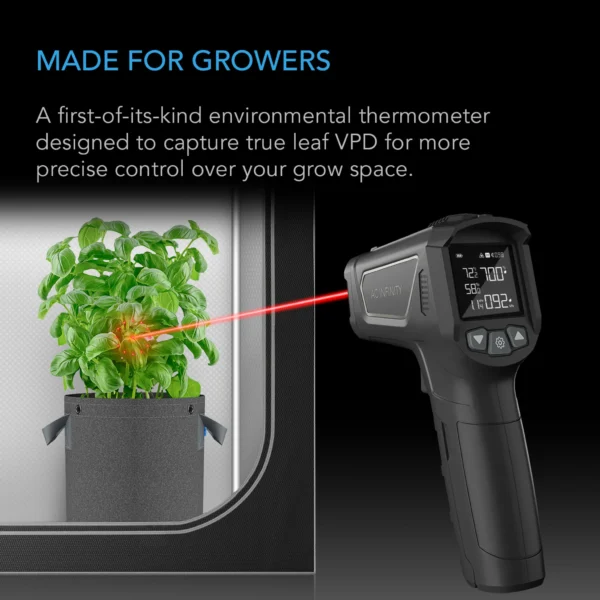 AC-Infinity - VPD Thermometer, Handheld Monitor, Leaf VPD and Temperature - Image 6