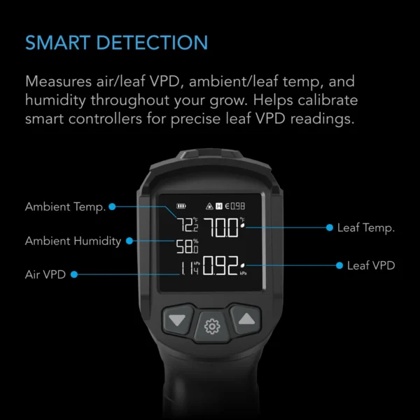 AC-Infinity - VPD Thermometer, Handheld Monitor, Leaf VPD and Temperature - Image 4