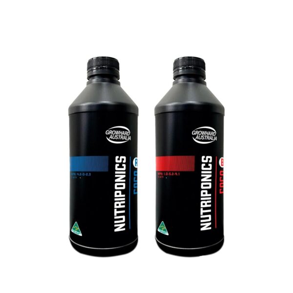 GrowHard Nutriponics Australia - Coco A +B (2ltr set)