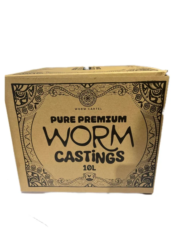 High Powered Organics - WORM-CARTEL premium worm castings 10L